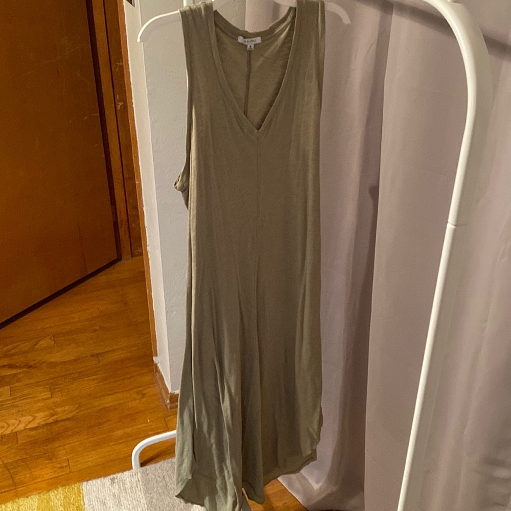 Z Supply Reverie Midi Dress in Light Green, M